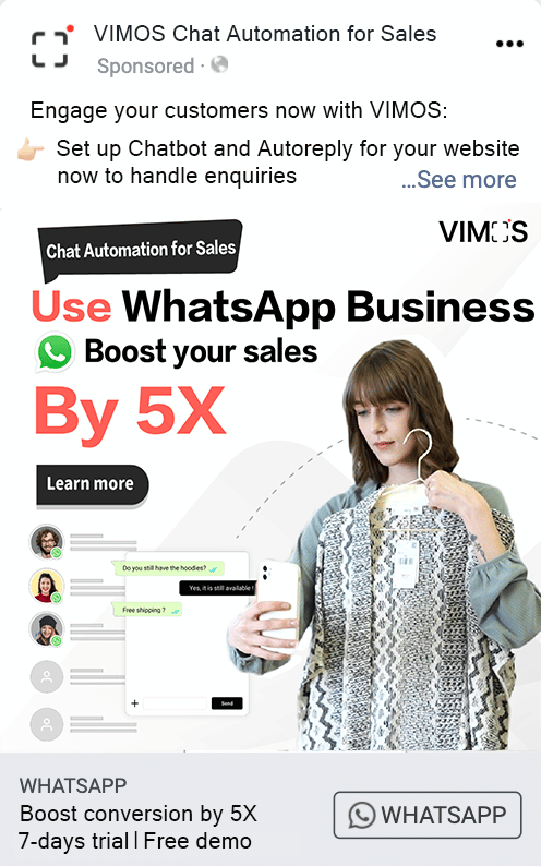 Mejorar las ventas brutas por WhatsApp