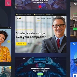 Adri - Business and Consulting WordPress Theme