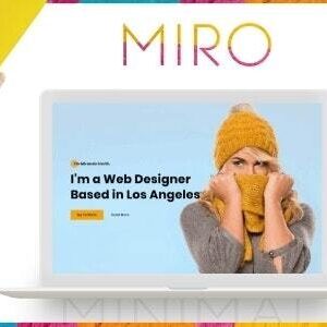 Miro - Personal Portfolio WordPress Theme