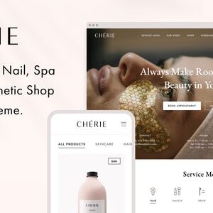 Chérie — Beauty Salon WordPress Theme