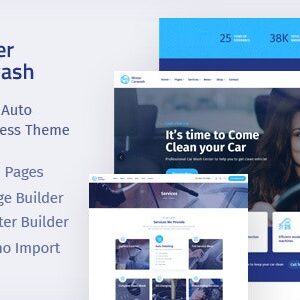 Mister -  Car Wash WordPress Theme