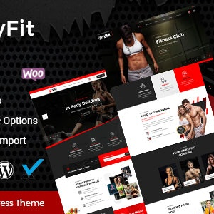 DailyFit - Fitness and Gym WordPress Theme